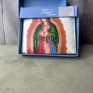 NWT Tems Collection men’s wallet Cartera Virgin Guadalupe